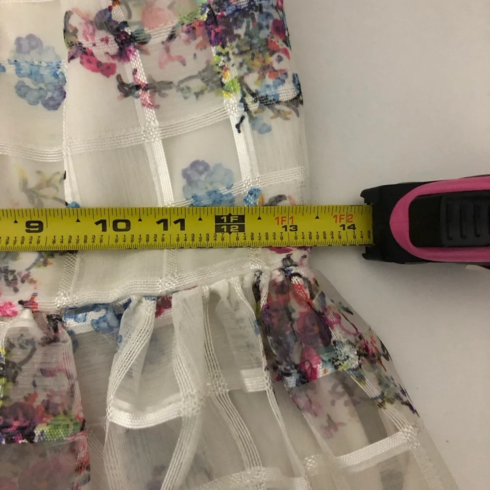 NWT Anthropologie Maeve Peony Garden Party Dress Midi Women’s 4 Floral Coquette - Picture 8 of 9